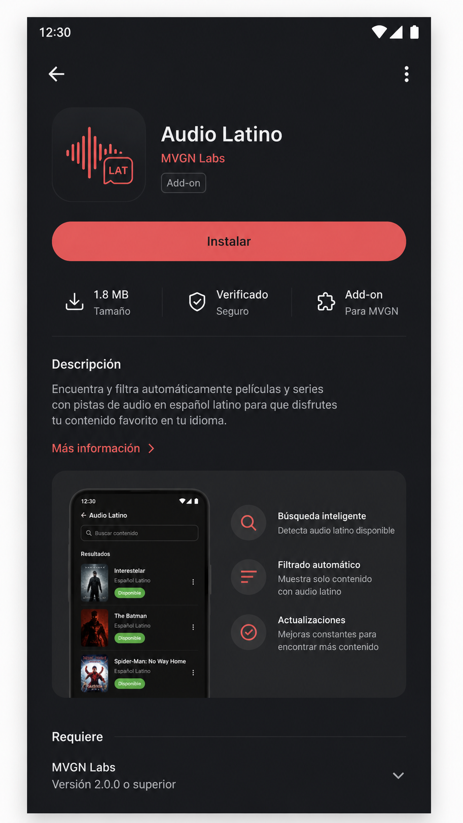 MVGN Streaming App